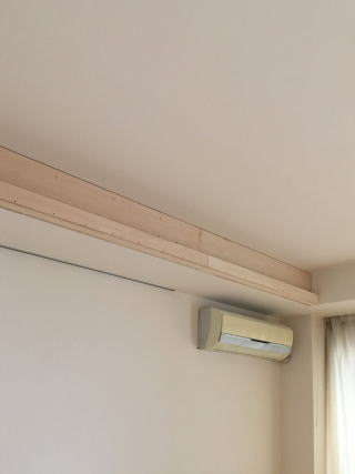 間接照明ボックス取り付け